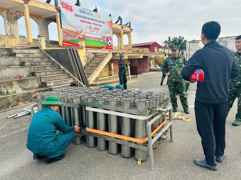 Công an xã Kiến Hải: Bảo đảm ANTT bắn pháo hoa đêm giao thừa, Liên hoan Văn nghệ Tết Nguyên đán Bính Ngọ 2026